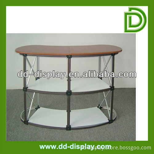 plastic folding lighweight pop up promotion table